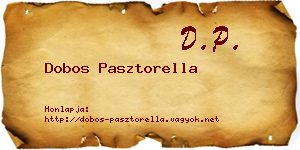 Dobos Pasztorella névjegykártya